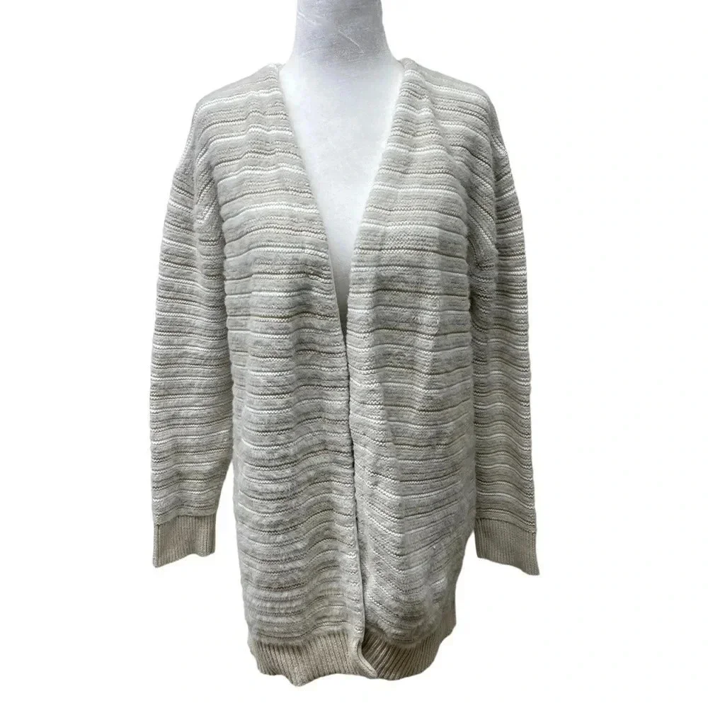Nordstrom Treasure & Bond Stripe Open Front Cardigan. Size small.